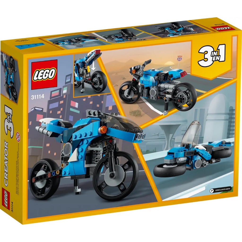 lego-creator-3in1-31114-superbike-เลโก้ใหม่-ของแท้-กล่องสวย-พร้อมส่ง