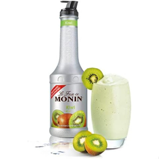 (KoffeeHouse) Puree MONIN กลิ่น “Kiwi” เพียวเร่โมนิน เพียวเร่กีวี่ MONIN Kiwi Fruit Mix บรรจุขวด 1 ลิตร