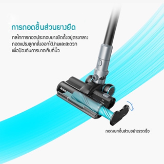 ภาพขนาดย่อของภาพหน้าปกสินค้าRedkey F10 เครื่องดูดฝุ่นไร้สาย ถอดแบตได้ เครื่องดูดฝุ่นเปลี่ยนหัวได้ เครื่องดูดฝุ่นพับได้ แรงดูด 23Kpa 400W Smart Folding Vacuum cleaner เครื่องดูดฝุ่นในรถไร้สาย จากร้าน sevenelenve บน Shopee ภาพที่ 7