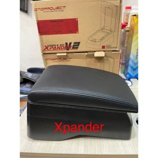 ที่พักแขน Xpander Otoproject ของแท้ ติดกาว 3M แท้ลอกกาวติดตั้งเลย สีดำเย็บด้ายดำ