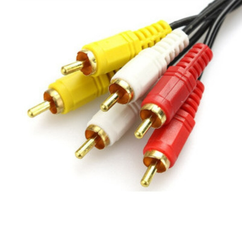 สายrca-3ออก3-สายสัญญาณภาพและเสียง-สาย-av-3-สี-สาย-rca-av-สาย-audio-stereo-สายเข้า-3-ออก-3-สายเครื่องเสียง-สายต่อทีวี