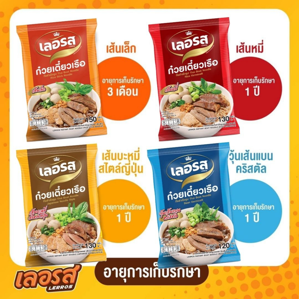 สูตรใหม่อร่อย-x2-เลอรส-ก๋วยเตี๋ยวเรือ-กึ่งสำเร็จรูป-ก๋วยเตี๋ยวเรือน้ำตก-สูตรลับเฉพาะ-รสเด็ด-น้ำข้น-เส้นเล็ก-เส้นหมี่20