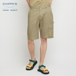 DAPPER x LEISURE PROJECTS กางเกงขาสั้น Cargo Short สีน้ำตาล (TCSE1/627CT)