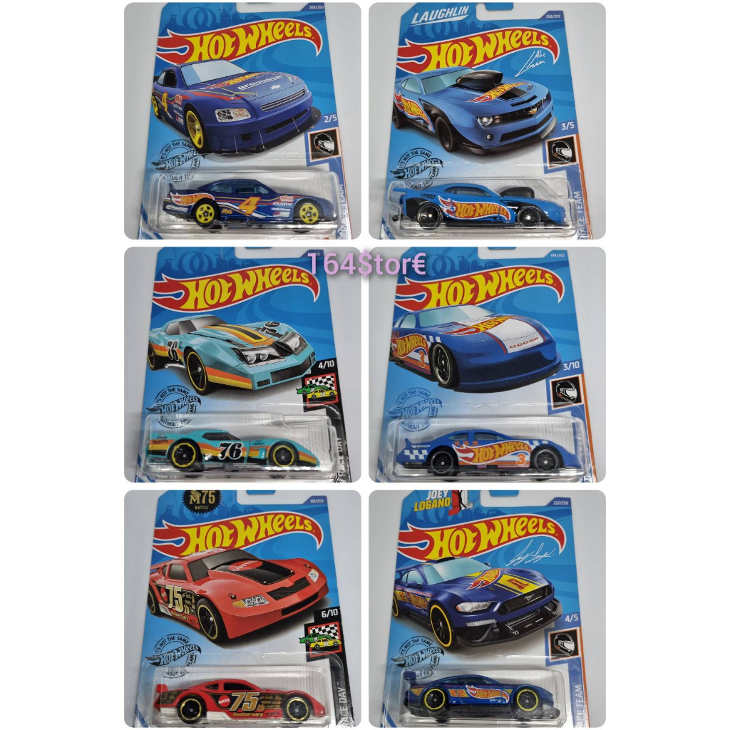 hotwheels1-64-ลิขสิทธิ์แท้-ลายแข่ง