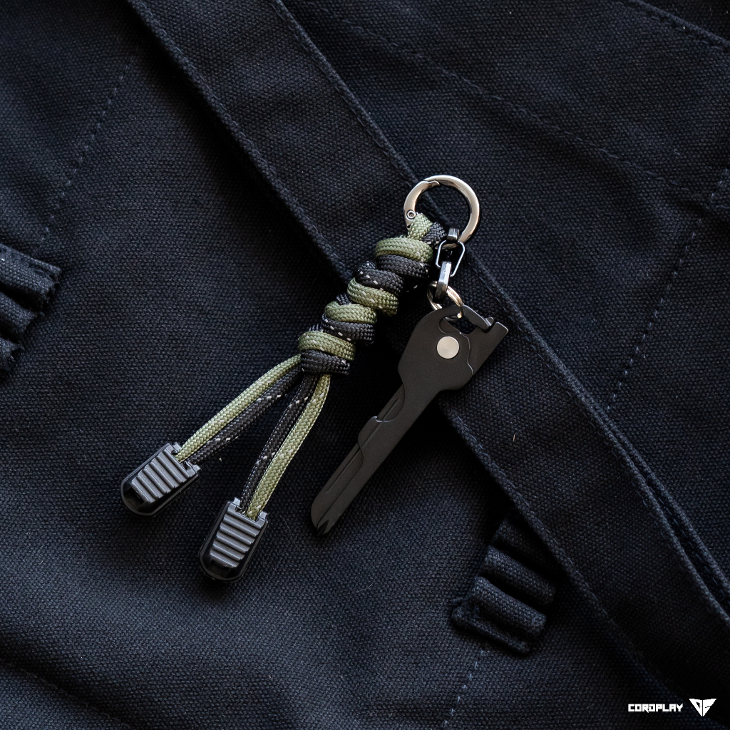 key-ring-เชือกถักพาราคอร์ด-ตะขอพวงกุญแจ-ที่คล้องซิป-ที่คล้องกระเป๋า