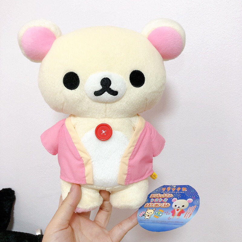 ตุ๊กตาโคริ-งานเครื่อง-ใส่ถ่าน-rirakkuma-ลิขสิทธิ์แท้จากญี่ปุ่น