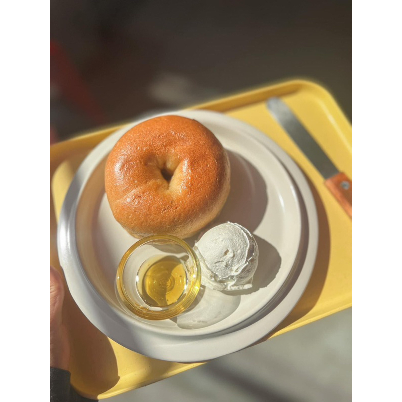 sourdough-bagel-plain-เบเกิลยีสต์ธรรมชาติ-มีราคาขายส่งสำหรับร้านค้า