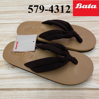 ภาพหน้าปกสินค้าBATA รุ่น 579-4312 รองเท้าแตะหูคีบ (4-8) สีน้ำตาล ฿129 ที่เกี่ยวข้อง