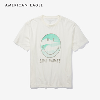 American Eagle Short Sleeve T-Shirt เสื้อยืด ผู้ชาย แขนสั้น (EMTS 017-2746-100)