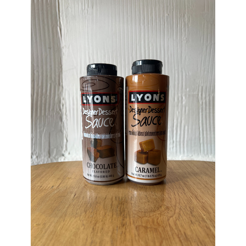 ไลออนส์ ดีไซเนอร์ ดีเสิร์ท ซอส Lyons Designer Dessert Sauce 15.8oz ...