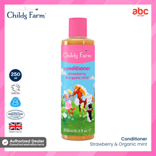 Childs Farm ครีมนวดผม Conditioner กลิ่น Strawberry &amp; Organic Mint (12 months+, 250ml)