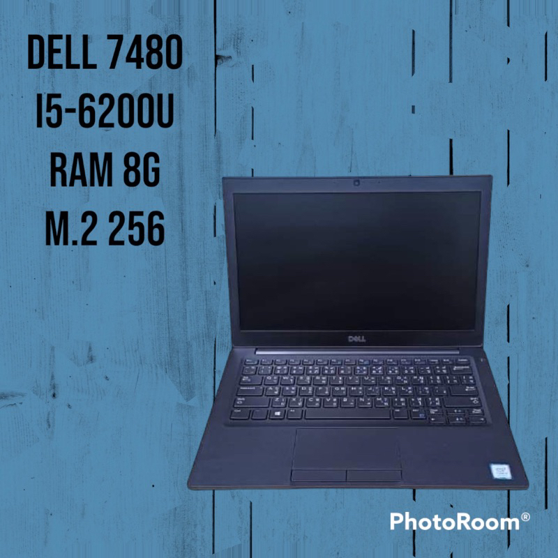 ภาพหน้าปกสินค้าโน๊ตบุ๊ค Dell Latitude 7480 14 นิ้ว (M.2 256) Core i5-6200U Win 10 ราคาถูก แบตใหม่