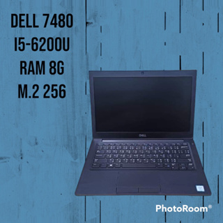สินค้า โน๊ตบุ๊ค Dell Latitude 7480 14 นิ้ว (M.2 256) Core i5-6200U Win 10 ราคาถูก แบตใหม่