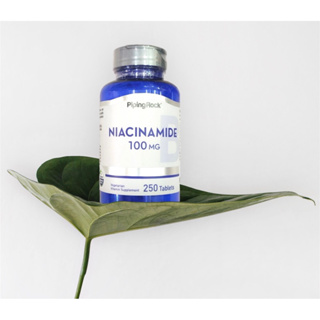 วิตามิน บี3 Vitamin B3  ไนอะซินาไมด์ 100 mg niacinamide 250เม็ด ไม่เกิดflushing ช่วยดูแลระดับคอเลสเตอรอล สุขภาพผิวสว่าง