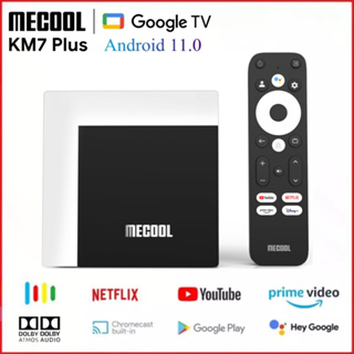 ภาพขนาดย่อของสินค้า-จัดโปรสินค้าใหม่-Mecool KM7 PLUS รุ่นใหม่ล่าสุด Android 11 S905Y4-B Netflix 4K / Youtube 4K / Disney+ 4K
