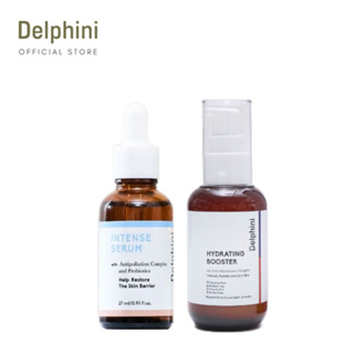 Skin-glowing Set : New Formula Delphini Intense Serum &amp; Hydrating Booster