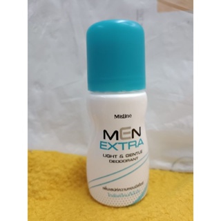 mistine​ MEN​ EXTRA​โรลออน​ระงับ​กลิ่น​กาย​35ML.(ราคา1​ขวด)​สูตร​light​&amp;GENTLE​