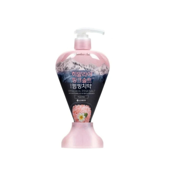 LG BAMBOO SALT HIMALAYA PINKSALT PUMPING TOOTHPASTE 285 g. ขนาดใหญ่หัว ...