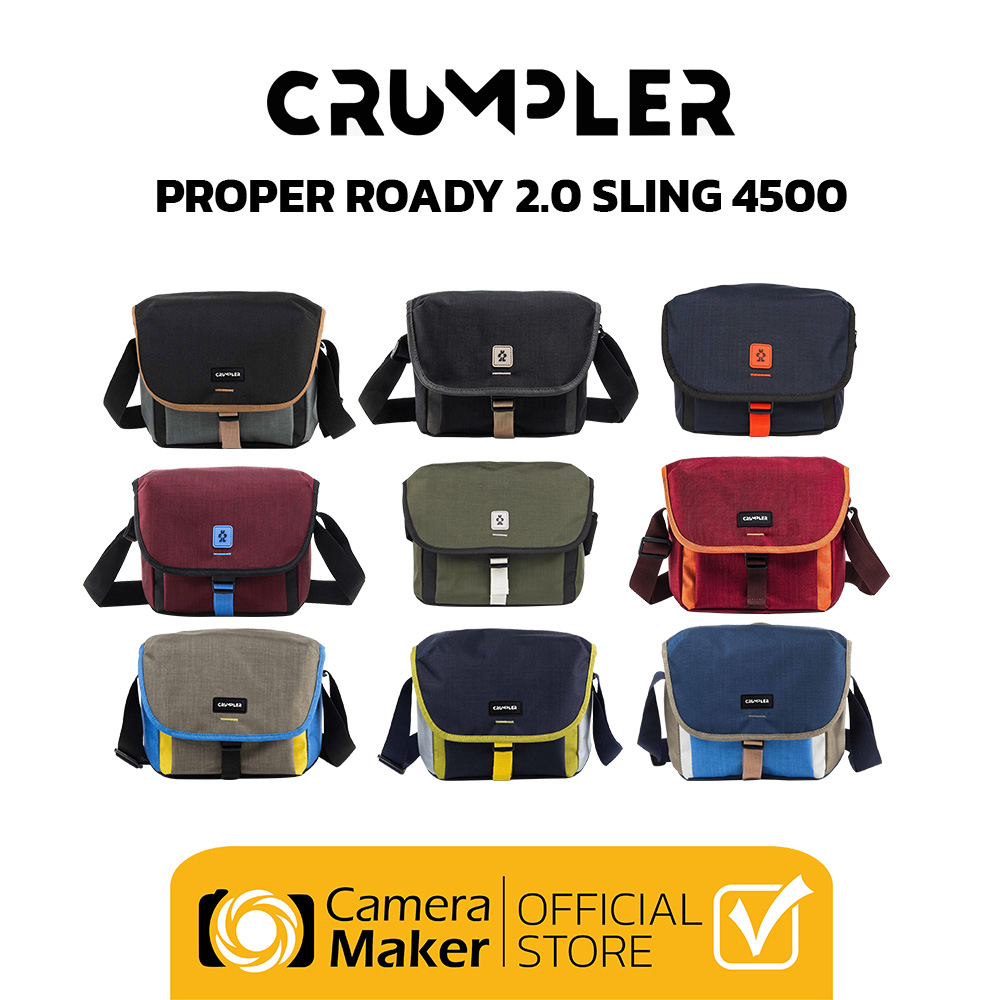 crumpler-กระเป๋ากล้อง-กระเป๋าแฟชั่น-กระเป๋าสะพายข้าง-รุ่น-proper-roady-2-0-camera-sling-4500-ประกันศูนย์