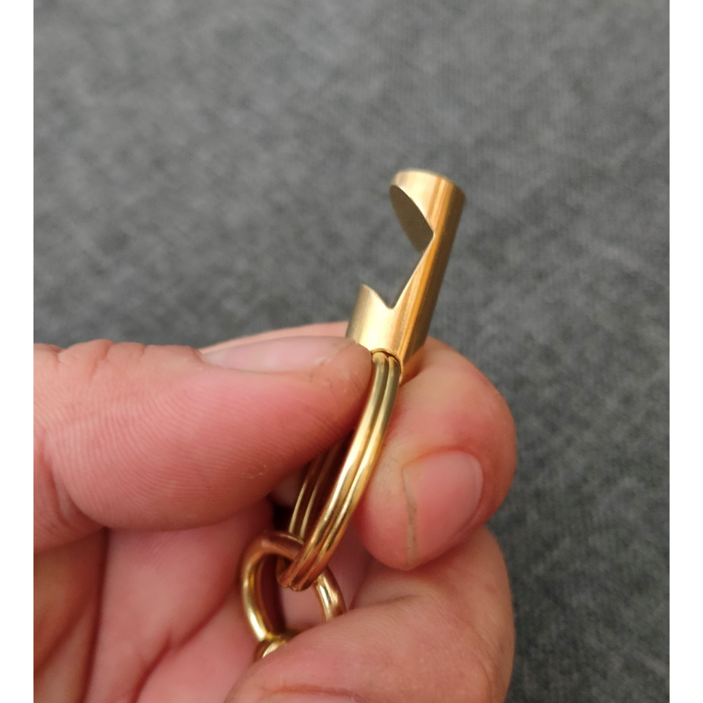 barel-handman-ทองเหลือง-แท้-พวงกุญแจ-ทองเหลืองแท้-พวงกุญแจรถยนต์-พวงกุญแจเท่ๆ-brs-kc-จี้เสือ