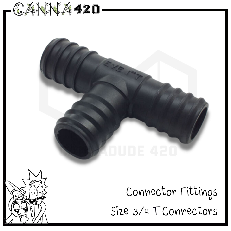 ชุดท่อ-ตัวต่อ-ระบบรดน้ำอัตโนมัติ-connector-fittings-3-4-straight-connectors-elbow-connectors-t-connectors-stopper