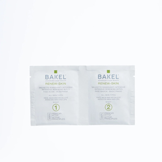 แบ่งขาย Bakel Renew-Skin Intensive Renewing Wipes (1 เซ็ท/2ขั้นตอน) exp.09/2026