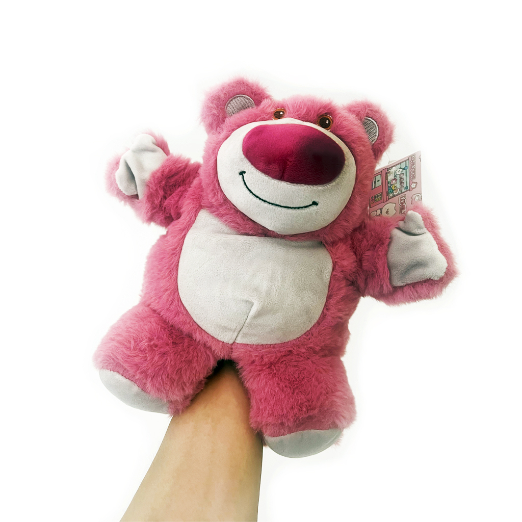 ตุ๊กตา-หมีล็อตโซ่-ทอยสตอรี่-สอดมือได้-lotso-toy-story-9-นิ้ว