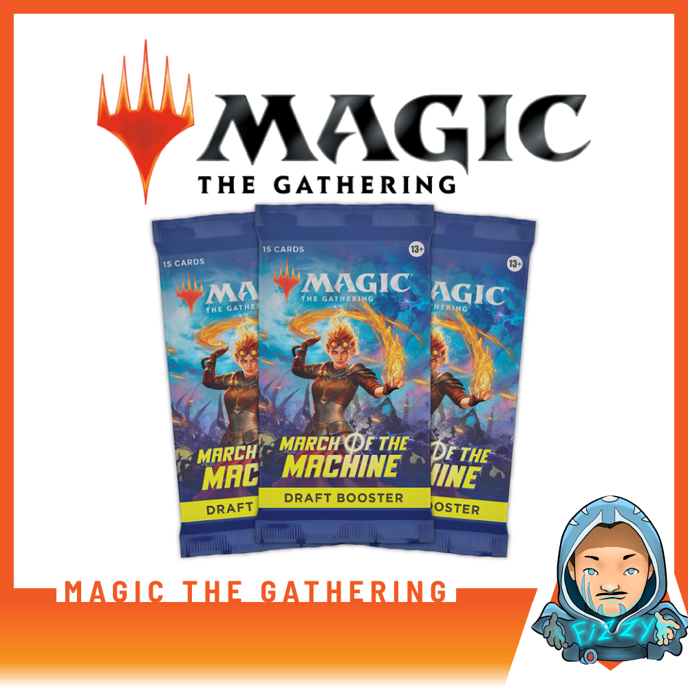 [FIZZY] Magic the Gathering (MTG): March of the Machine - Draft Booster ...