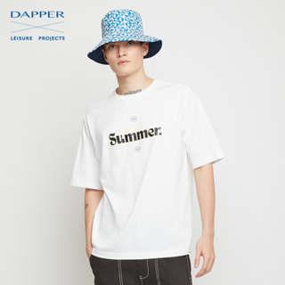 DAPPER x LEISURE PROJECTS เสื้อยืด Forever Summer Print สีขาว (KRW1/602LS)