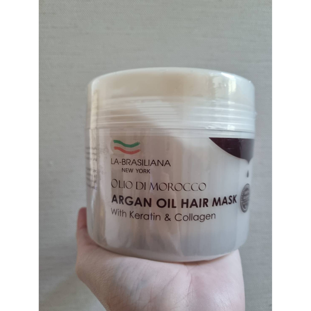labrasiliana-olio-di-morocco-argan-oil-hair-mask-500ml-พร้อมอาหารผมเคราตินคอลาเจน-125ml