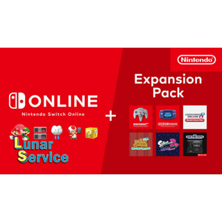Nintendo Switch Online + Expansion Pack 7วัน / 14วัน / 30วัน (รบกวนแชทก่อนออเดอร์)
