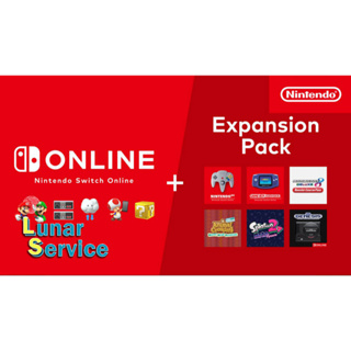 ภาพย่อรูปภาพสินค้าแรกของNintendo Switch Online + Expansion Pack 7วัน / 14วัน / 30วัน (รบกวนแชทก่อนออเดอร์)