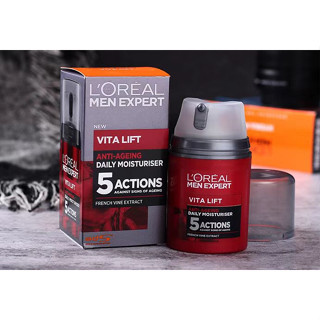 LOreal mens sharp energy anti-wrinkle cream firming multi-effect cream can wake up skin and anti-wrinkle