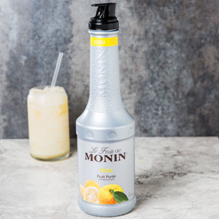 (KoffeeHouse) Puree MONIN กลิ่น “Yuzu” เพียวเร่โมนิน เพียวเร่ยูซุ MONIN Yuzu Fruit Mix บรรจุขวด 1 ลิตร