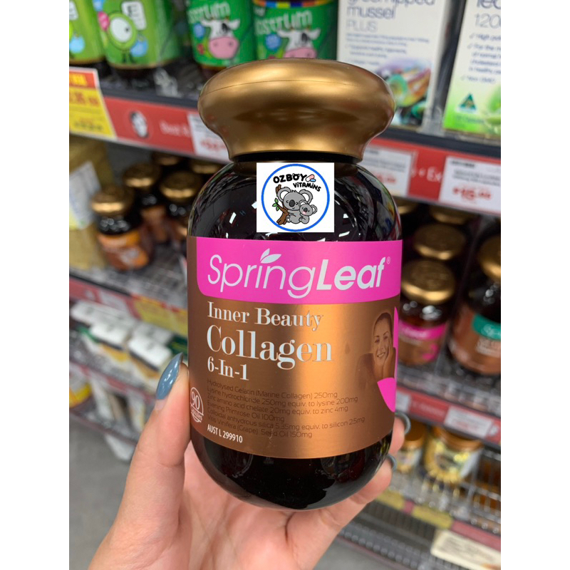 Spring Leaf collagen 90 caps | Shopee Thailand