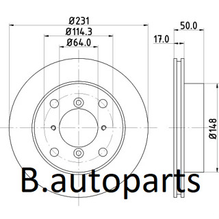 จานเบรคหน้า SUZUKI SWIFT รุ่นเก่า SF310 SF413 1.0 1.3 1989-2005 RUNSTOP /คู่