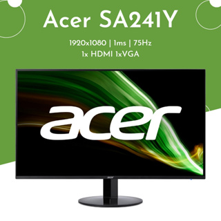 Acer Monitor LED 23.8” SA241YAbi 75Hz (VA, VGA, HDMI)