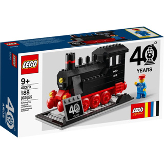 LEGO® 40370 LEGO® Trains 40th Anniversary Set - เลโก้ใหม่ ของแท้ 💯% กล่องสวย พร้อมส่ง