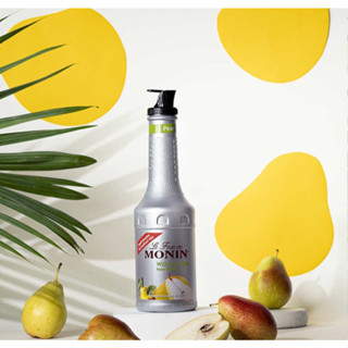 (KoffeeHouse) Puree MONIN กลิ่น “William Pear ” เพียวเร่โมนิน เพียวเร่วิลเลียมแพร์ MONIN William Pear Fruit Mix 700 ml.