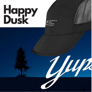 YUP! Dusk till Dawn หมวกวิ่ง หมวกแก๊ป พับง่าย แห้งเร็ว