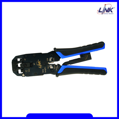 Link TL-1101R Professional Crimp Tool RJ45, RJ11 and 4 Pos Hand Set ...