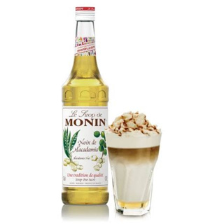 (KoffeeHouse) น้ำเชื่อม MONIN กลิ่น “Macademia Nut” โมนิน ไซรัปแมคคาเดเมีย MONIN Macademia Nut Syrup บรรจุขวด 700 ml.