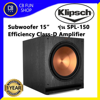 KLIPSCH รุ่น SPL-150 ลำโพงซับวูฟเฟอร์ 15 นิ้ว 800 วัตต์ Class- D Amplifier สินค้าใหม่แกะกล่องทุกชิ้นรับรองของแท้100%