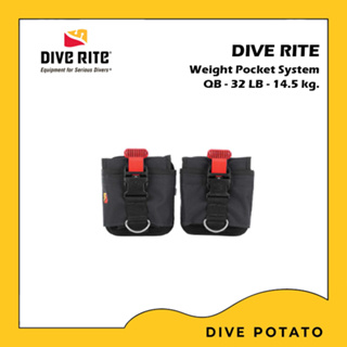Dive Rite Weight Pocket 32lb / 20lb / 12lb / 4lb Scuba Diving Weight Pocket