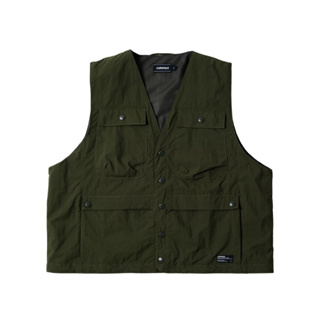 CARNIVAL CNVFW22V002GR/57 FW22 UTILITY VEST OLIVE