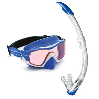 AquaLung Versa Snorkeling Set ชุดหน้ากากและท่อหายใจ ดำน้ำตื้น