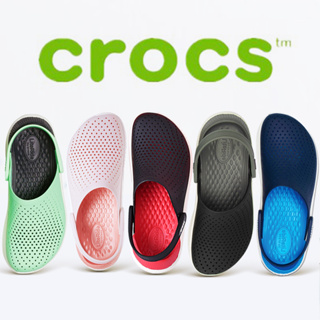 ภาพหน้าปกสินค้าของแท้ Crocs รองเท้าแตะ สไตล์ใหม่ LiteRide Clog หิ้วนอก ถูกกว่าshop รองเท้าชายหาดรองเท้าแตะเย็น ที่เกี่ยวข้อง