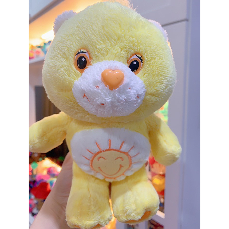 Care Bears ☀️ Funshine Bear ขนาด 9” กดที่ท้องร้องเพลง ABC มือสองของแท้ ...