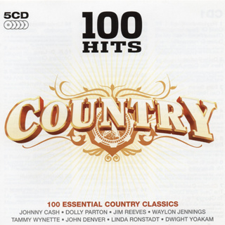 CD Audio คุณภาพสูง เพลงสากล 100 Hits Country [5CD] [2007] (ทำจากไฟล์ FLAC คุณภาพเท่าต้นฉบับ 100%)
