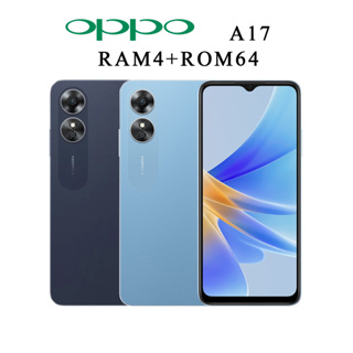 OPPO A17 (4+64) | A17K (3+64) | โทรศัพท์มือถือ | หน้าจอ 6.56 นิ้ว | แบตเตอรี่ 5000mAh | ประกันศูนย์ 1 ปี